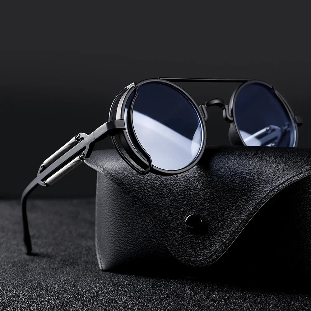 Men's Double-Bridge Metal Polarized UV400 Sunglasses