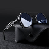 Men's Double-Bridge Metal Polarized UV400 Sunglasses