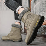 Men's Fleece Liner Outdoor  Winter Hiking Boots