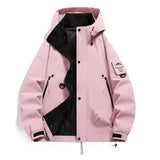 Men's Hooded Zip Front Outdoor Jacket