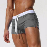 Men's Drawstring Swim Trunks