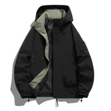 Men's Hooded Zip Front Outdoor Jacket