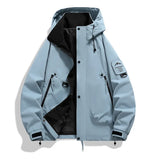 Men's Hooded Zip Front Outdoor Jacket