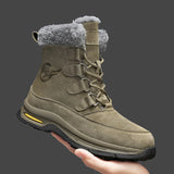 Men's Fleece Liner Outdoor  Winter Hiking Boots