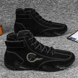 Men's Fleece Lined High Top Hiking Shoes