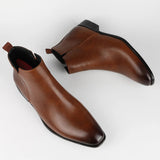 Men's Leather Chelsea Ankle Boots