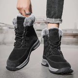 Men's Fleece Liner Outdoor  Winter Hiking Boots