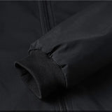 Men's Stand Collar Zip Bomber Jacket