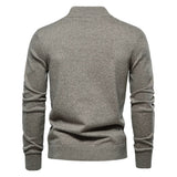 Men's Button Front Knit Cardigan Sweater