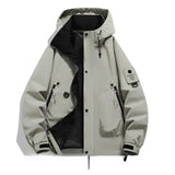Men's Hooded Zip Front Outdoor Jacket