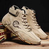 Men's Fleece Lined High Top Hiking Shoes