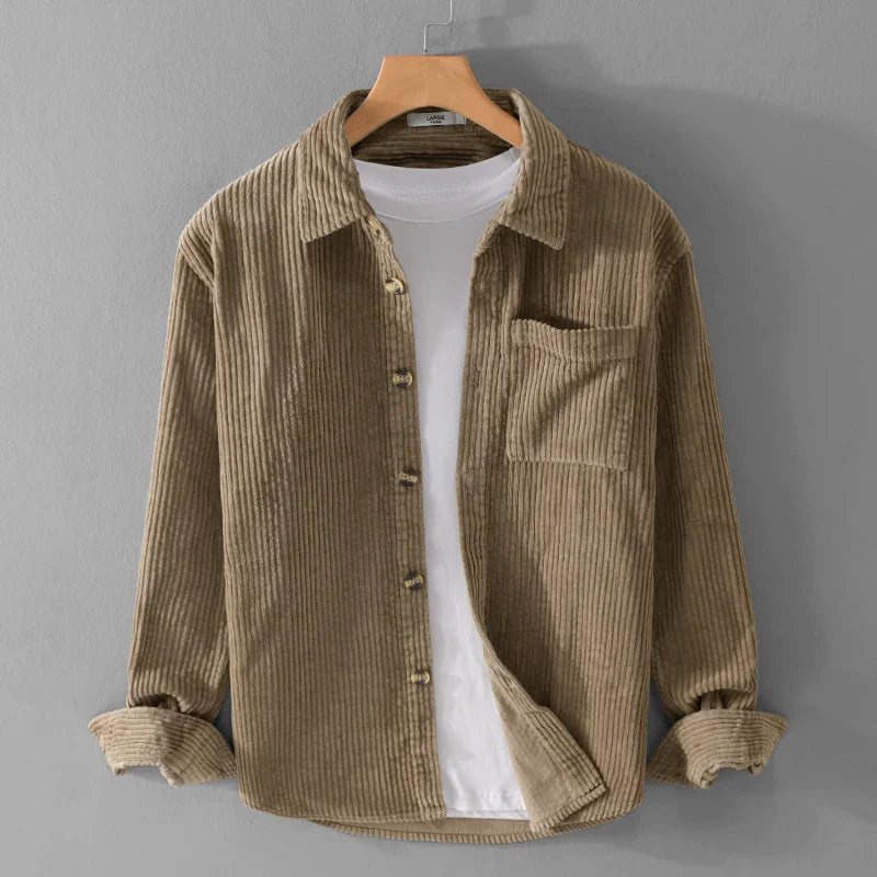 Men's Green Corduroy Jacket