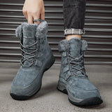 Men's Fleece Liner Outdoor  Winter Hiking Boots