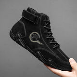 Men's Fleece Lined High Top Hiking Shoes
