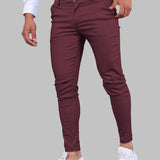 Men's Slim Fit Stretch Chino Trousers