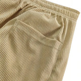 Men's Corduroy Drawstring Trousers