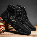 Men's Fleece Lined High Top Hiking Shoes