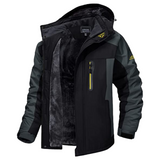 Men's Hooded Fleece Lined Outdoor Jacket