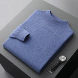 Men's Mock Neck Knit Sweater