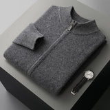 Men's Full Zip Knit Cardigan
