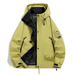 Men's Hooded Zip Front Outdoor Jacket