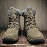 Men's Fleece Liner Outdoor  Winter Hiking Boots