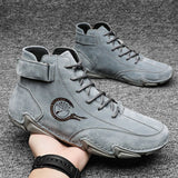 Men's Fleece Lined High Top Hiking Shoes
