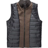Men's Layered Stand Collar Coat