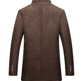 Men's Layered Stand Collar Coat