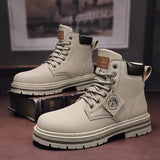 Men's Lace Up Outdoor Work Boots