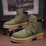 Men's Lace Up Outdoor Work Boots