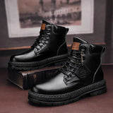 Men's Lace Up Outdoor Work Boots