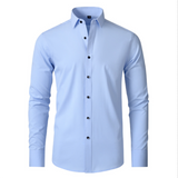 Men's Stretch Button-Up Dress Shirt