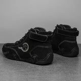 Men's Fleece Lined High Top Hiking Shoes