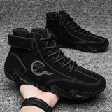 Men's Fleece Lined High Top Hiking Shoes