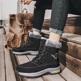 Men's Fleece Liner Outdoor  Winter Hiking Boots