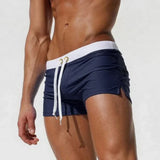 Men's Drawstring Swim Trunks