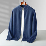 Men's Full Zip Knit Cardigan
