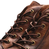 Men's Handmade Leather Boots with Non-Slip Sole
