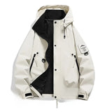 Men's Hooded Zip Front Outdoor Jacket