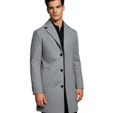 Men's Tailored Wool Overcoat