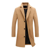 Men's Tailored Wool Overcoat