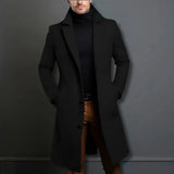 Men's Tailored Wool Overcoat