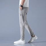 Men's Drawstring Tapered Cargo Pants