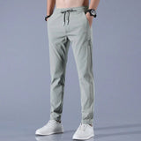Men's Drawstring Tapered Cargo Pants