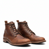 Men's Vintage Leather Lace Up Boots