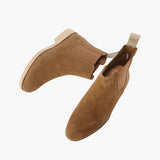 Matteo Ricci | Classic Chelsea Leather Boots with Timeless Edge For Men