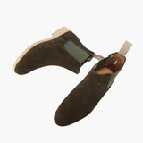 Matteo Ricci | Classic Chelsea Leather Boots with Timeless Edge For Men