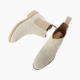 Matteo Ricci | Classic Chelsea Leather Boots with Timeless Edge For Men