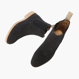 Matteo Ricci | Classic Chelsea Leather Boots with Timeless Edge For Men